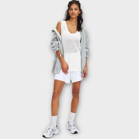 THE UPSIDE Fenway Wales Knit Sleeveless Tank Top in Natural Women’s Size L NWOT - Picture 8 of 8